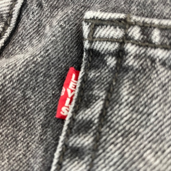 Levis High Waist Skinny Jean Black Wash Women’s Size 25 VINTAGE - Picture 12 of 16